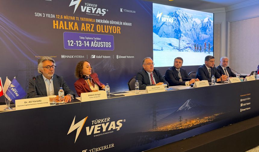 Türker VEYAŞ halka arzında kaynak VEDAŞ'a yöneliyor